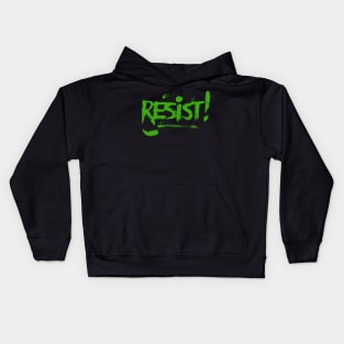 RESIST GRAFFITI SET DESIGN Kids Hoodie